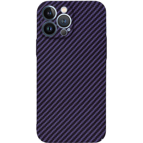 Techsuit - Carbonite FiberShell - iPhone 13 Pro Max - Purple