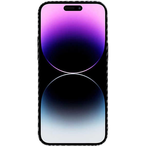 Techsuit - Carbonite FiberShell - iPhone 14 Pro Max - Black