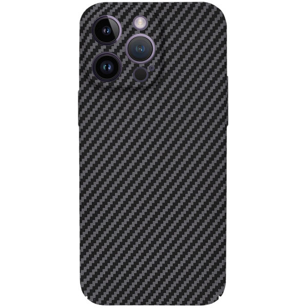 Techsuit - Carbonite FiberShell - iPhone 14 Pro Max - Black