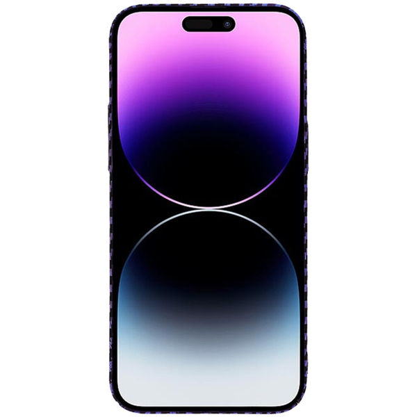 Techsuit - Carbonite FiberShell - iPhone 14 Pro Max - Purple