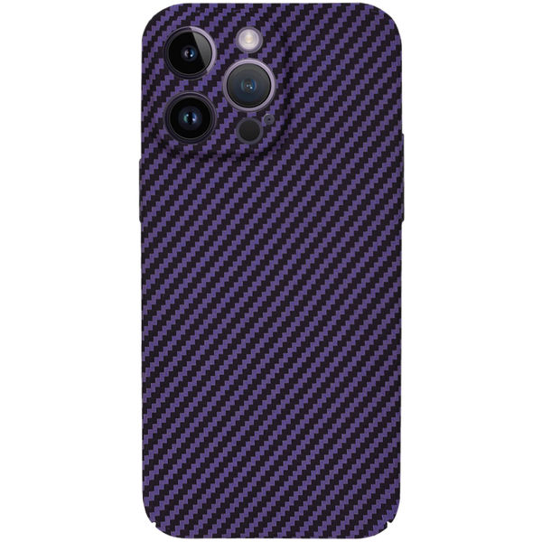 Techsuit - Carbonite FiberShell - iPhone 14 Pro Max - Purple