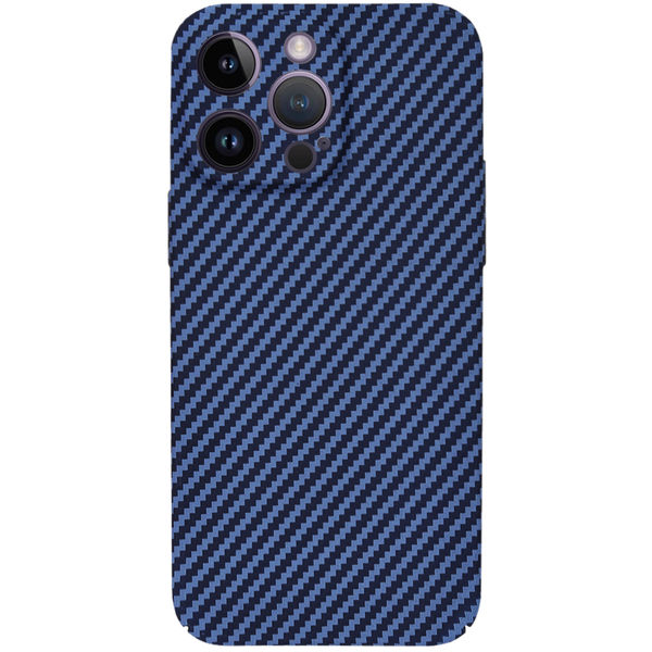 Techsuit - Carbonite FiberShell - iPhone 14 Pro Max - Cyan