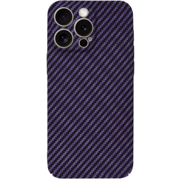 Techsuit - Carbonite FiberShell - iPhone 15 Pro Max - Purple