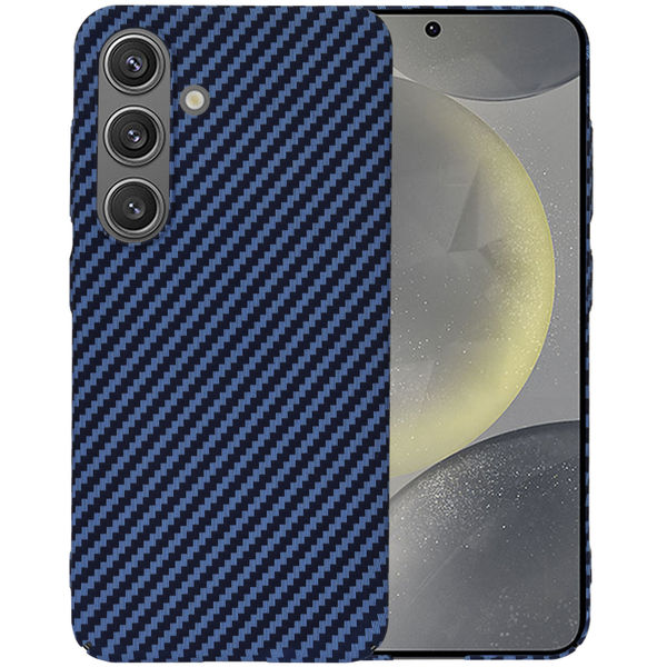 Techsuit - Carbonite FiberShell - Samsung Galaxy S24 - Cyan