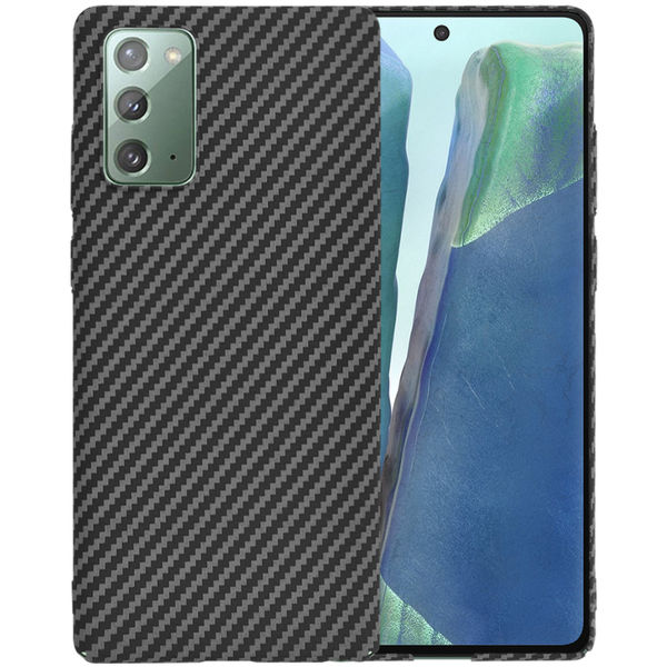 Techsuit - Carbonite FiberShell - Samsung Galaxy Note 20 4G / Note 20 5G - Black