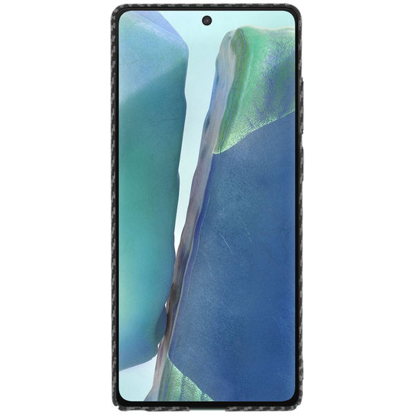 Techsuit - Carbonite FiberShell - Samsung Galaxy Note 20 4G / Note 20 5G - Black