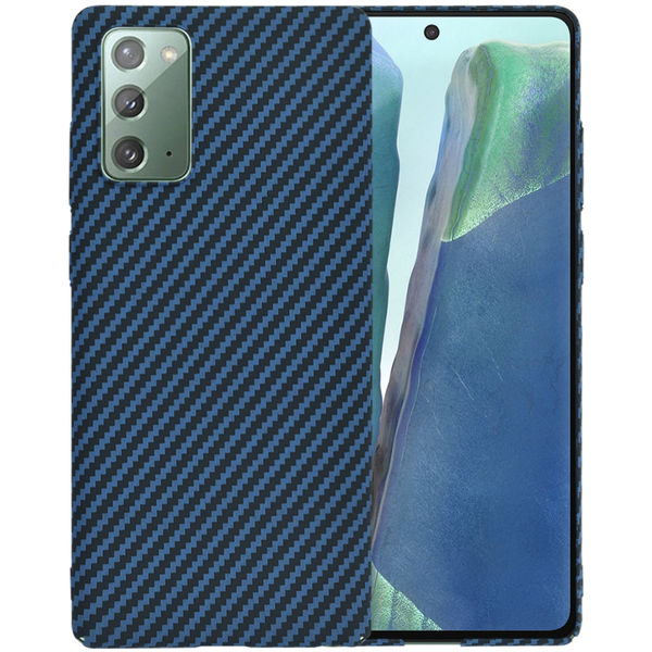 Techsuit - Carbonite FiberShell - Samsung Galaxy Note 20 4G / Note 20 5G - Cyan