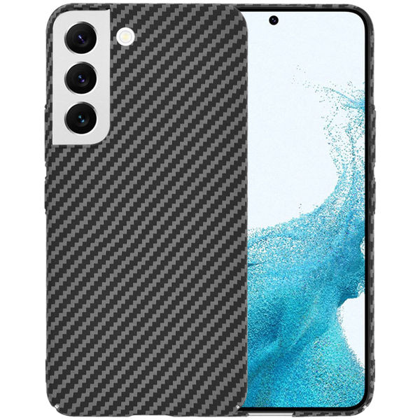 Techsuit - Carbonite FiberShell - Samsung Galaxy S22 5G - Black