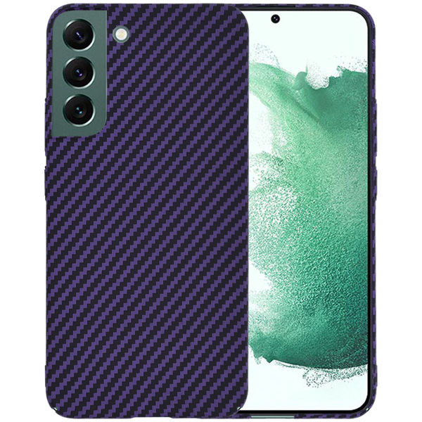 Techsuit - Carbonite FiberShell - Samsung Galaxy S22 Plus 5G - Purple