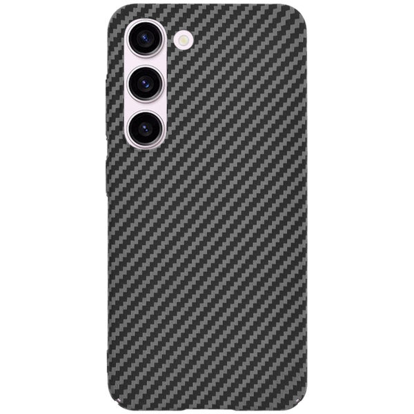 Techsuit - Carbonite FiberShell - Samsung Galaxy S23 - Black