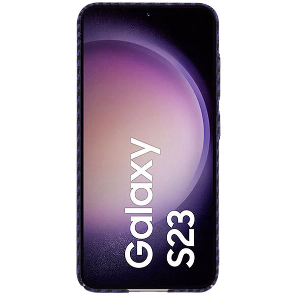 Techsuit - Carbonite FiberShell - Samsung Galaxy S23 - Purple