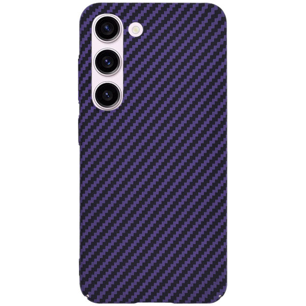 Techsuit - Carbonite FiberShell - Samsung Galaxy S23 - Purple