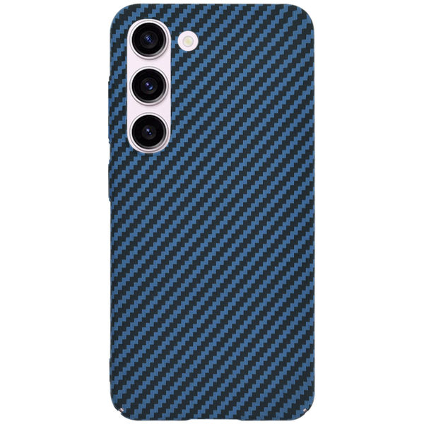 Techsuit - Carbonite FiberShell - Samsung Galaxy S23 - Cyan