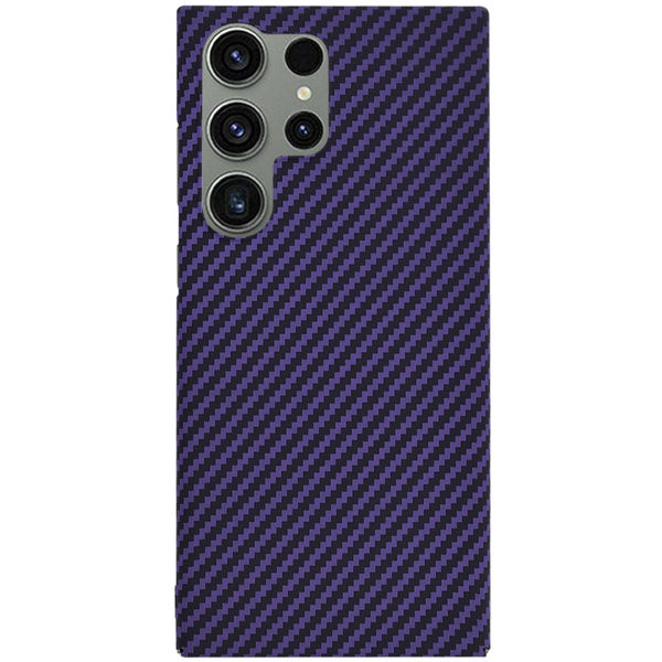 Techsuit - Carbonite FiberShell - Samsung Galaxy S23 Ultra - Purple