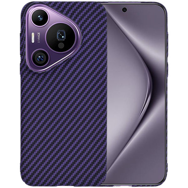 Techsuit - Carbonite FiberShell - Huawei Pura 70 Pro - Purple