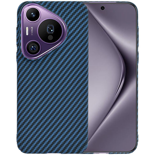 Techsuit - Carbonite FiberShell - Huawei Pura 70 Pro - Cyan