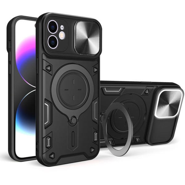 Techsuit - CamGuard Pro - iPhone 12 / iPhone 12 Pro - Black