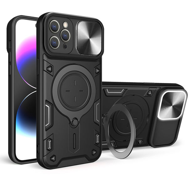 Techsuit - CamGuard Pro - iPhone 12 Pro Max - Black