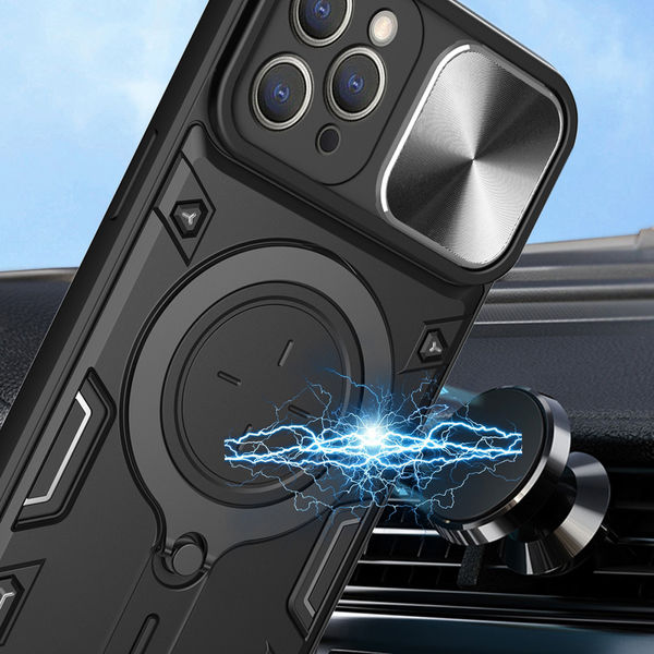 Techsuit - CamGuard Pro - iPhone 12 Pro Max - Black