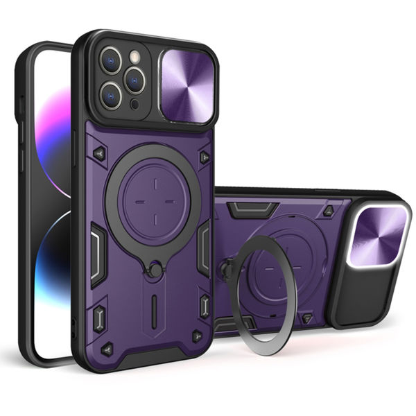 Techsuit - CamGuard Pro - iPhone 12 Pro Max - Purple