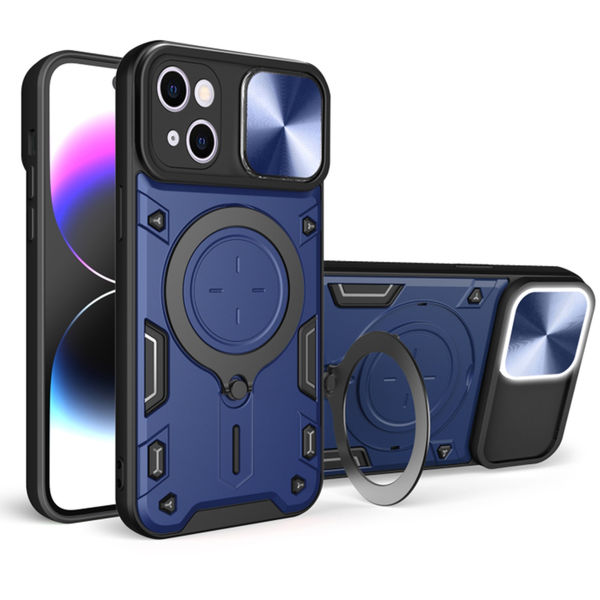 Techsuit - CamGuard Pro - iPhone 15 - Blue