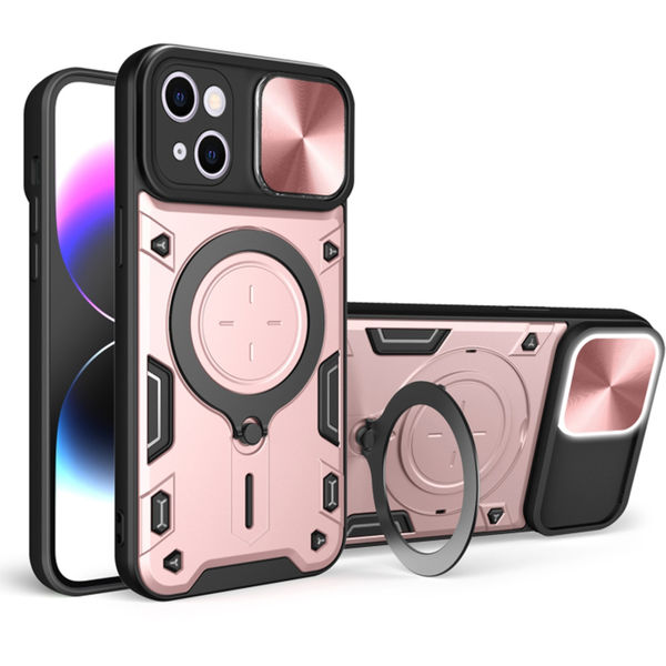 Techsuit - CamGuard Pro - iPhone 15 - Rose Gold
