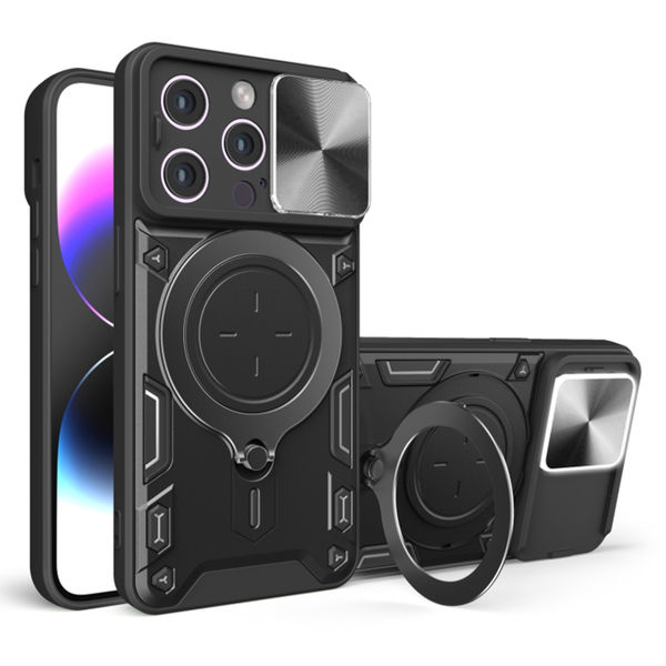 Techsuit - CamGuard Pro - iPhone 16 Pro - Black