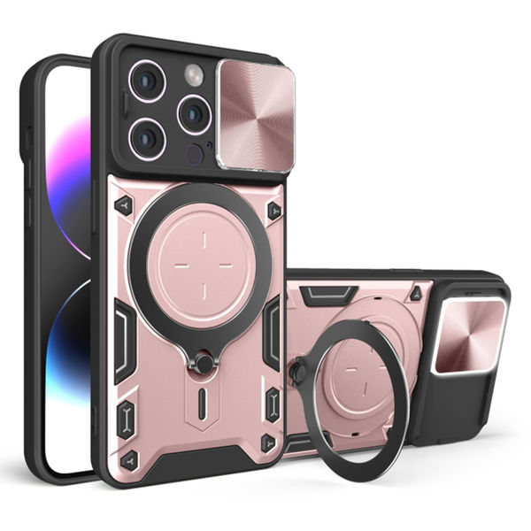 Techsuit - CamGuard Pro - iPhone 16 Pro Max - Rose Gold
