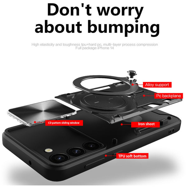 Techsuit - CamGuard Pro - Samsung Galaxy S23 - Purple