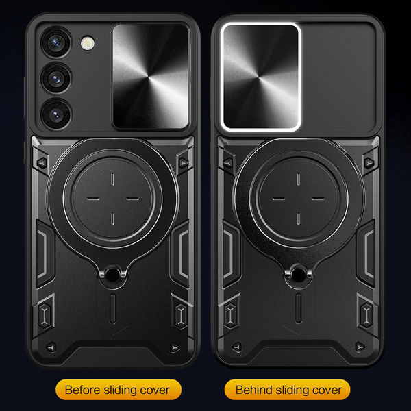 Techsuit - CamGuard Pro - Samsung Galaxy S23 Plus - Black