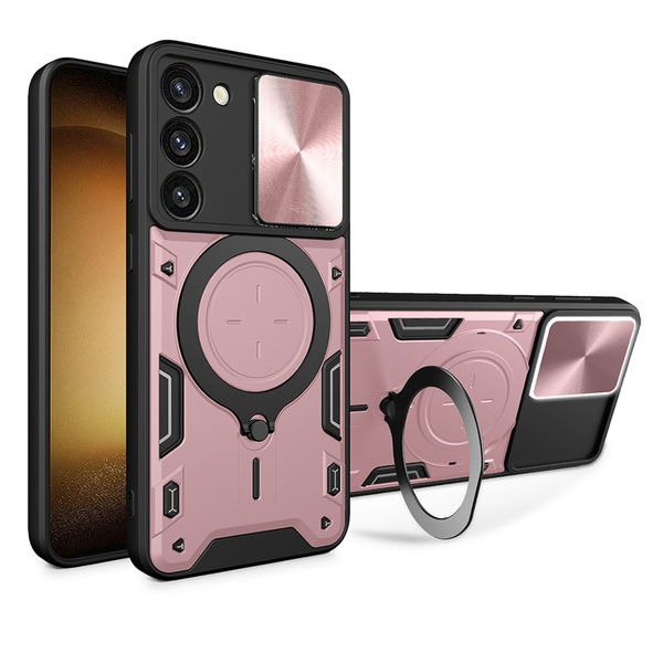 Techsuit - CamGuard Pro - Samsung Galaxy S23 Plus - Rose Gold