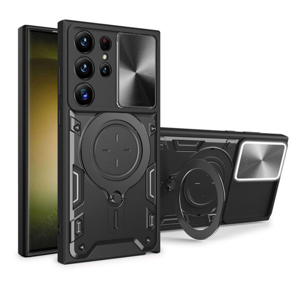 Techsuit - CamGuard Pro - Samsung Galaxy S23 Ultra - Black