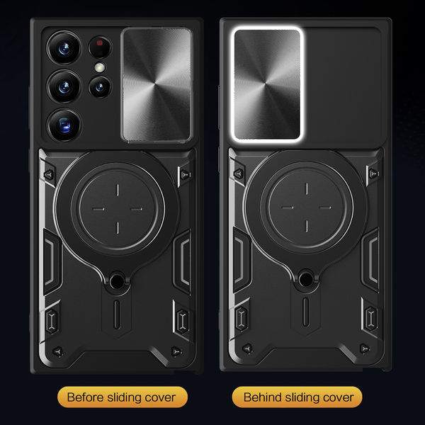 Techsuit - CamGuard Pro - Samsung Galaxy S23 Ultra - Red