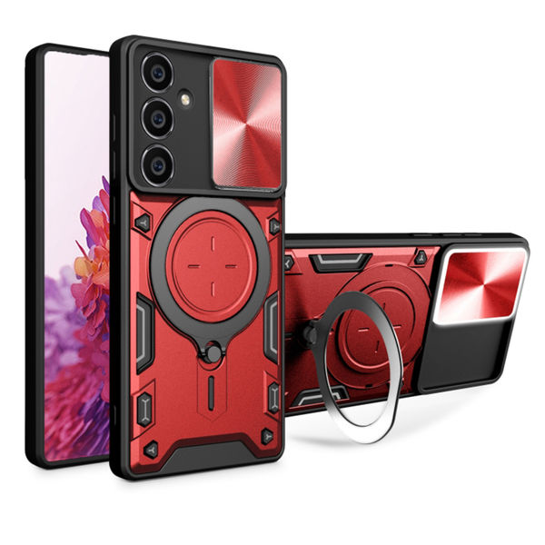 Techsuit - CamGuard Pro - Samsung Galaxy S23 FE - Red