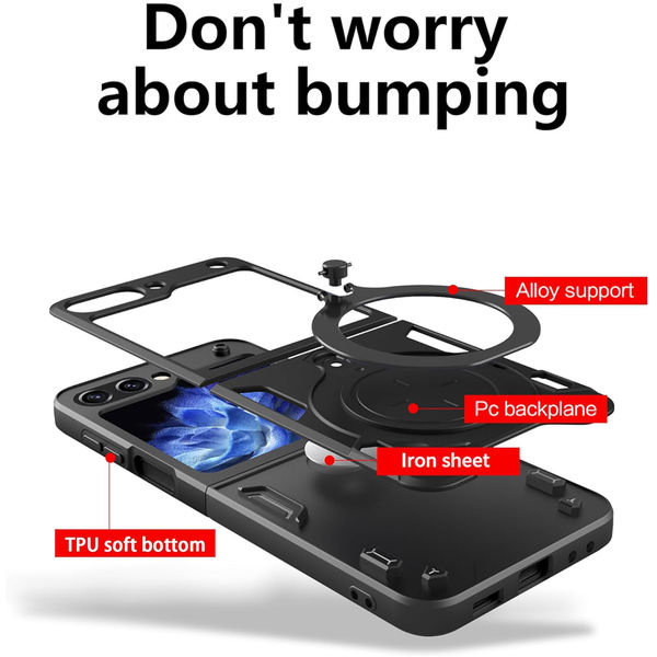 Techsuit - CamGuard Pro - Samsung Galaxy Z Flip6 - Blue