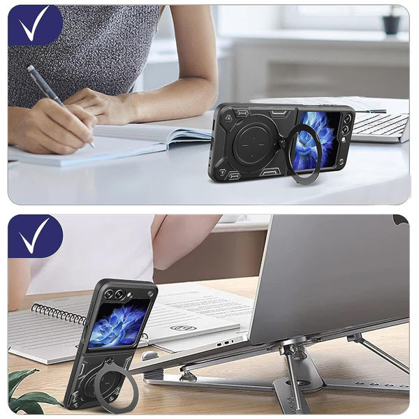 Techsuit - CamGuard Pro - Samsung Galaxy Z Flip6 - Blue