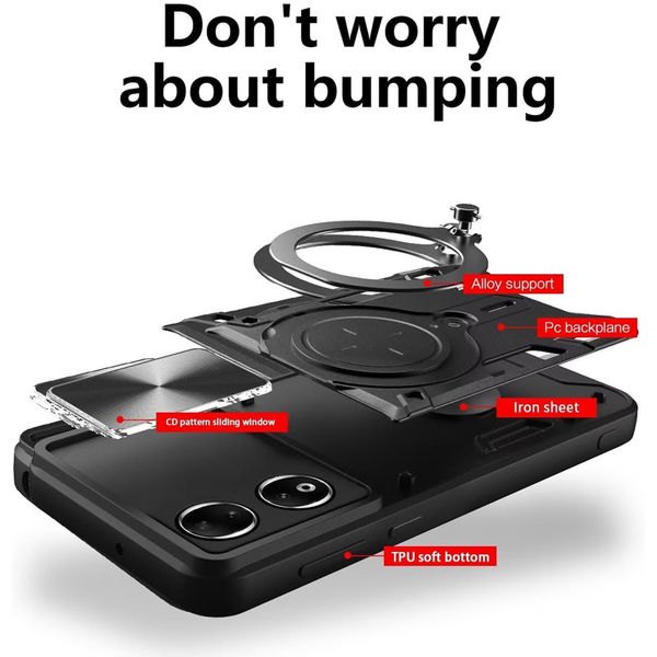 Techsuit - CamGuard Pro - Honor X7b / X7b 5G / 90 SMART - Blue