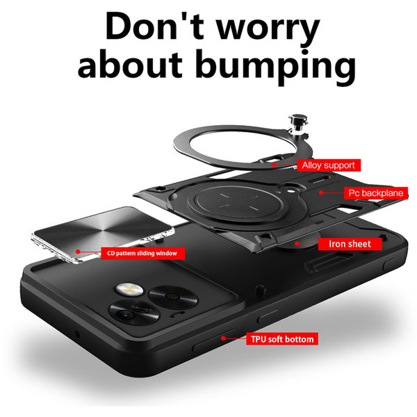 Techsuit - CamGuard Pro - Oppo A79 5G / OnePlus Nord N30 SE - Rose Gold