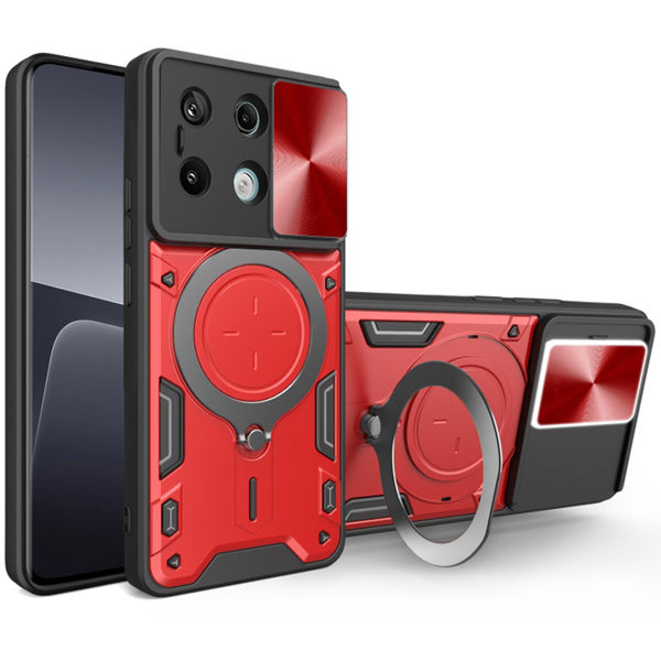 Techsuit - CamGuard Pro - Xiaomi Redmi Note 13 5G - Red