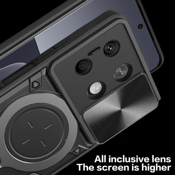 Techsuit - CamGuard Pro - Xiaomi Redmi Note 13 4G - Red