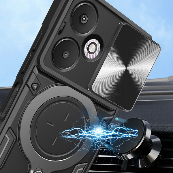 Techsuit - CamGuard Pro - Xiaomi Redmi 13C 5G - Black