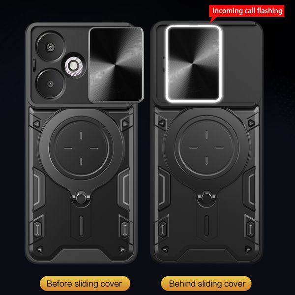 Techsuit - CamGuard Pro - Xiaomi Redmi 13C 5G - Black