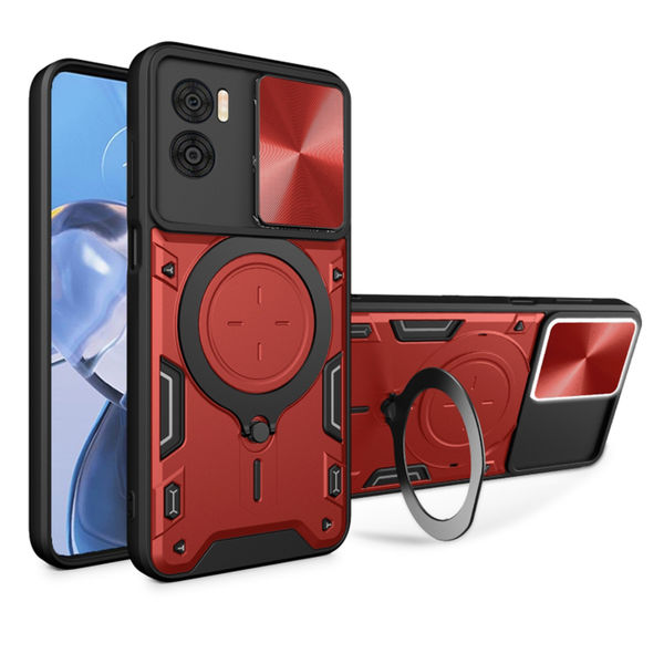 Techsuit - CamGuard Pro - Motorola Moto E22 / Moto E22i - Red