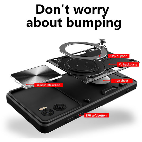 Techsuit - CamGuard Pro - Motorola Moto G72 - Black