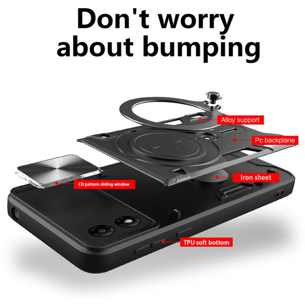 Techsuit - CamGuard Pro - Motorola Moto E13 - Black