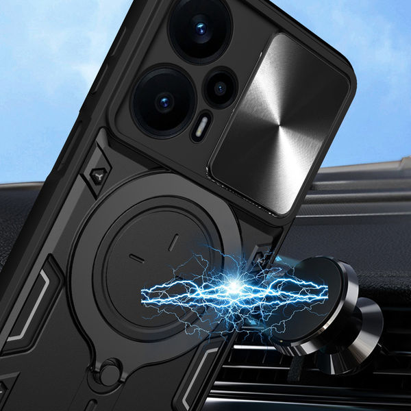 Techsuit - CamGuard Pro - Motorola Moto G13 / G23 / G53 - Red