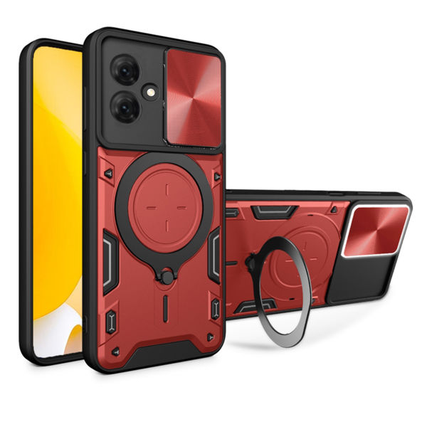Techsuit - CamGuard Pro - Motorola Moto G54 Power Edition - Red