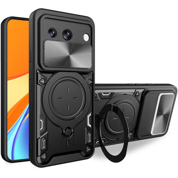 Techsuit - CamGuard Pro - Google Pixel 8a - Black