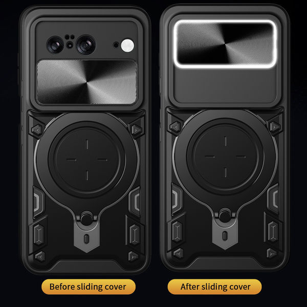 Techsuit - CamGuard Pro - Google Pixel 8a - Black