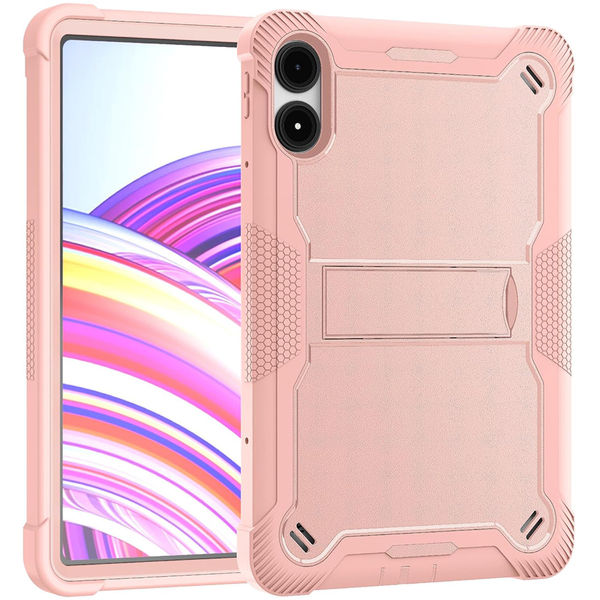 Techsuit - Rugged TabShell + Screen Protector - Xiaomi Redmi Pad Pro / Poco Pad - Rose Gold